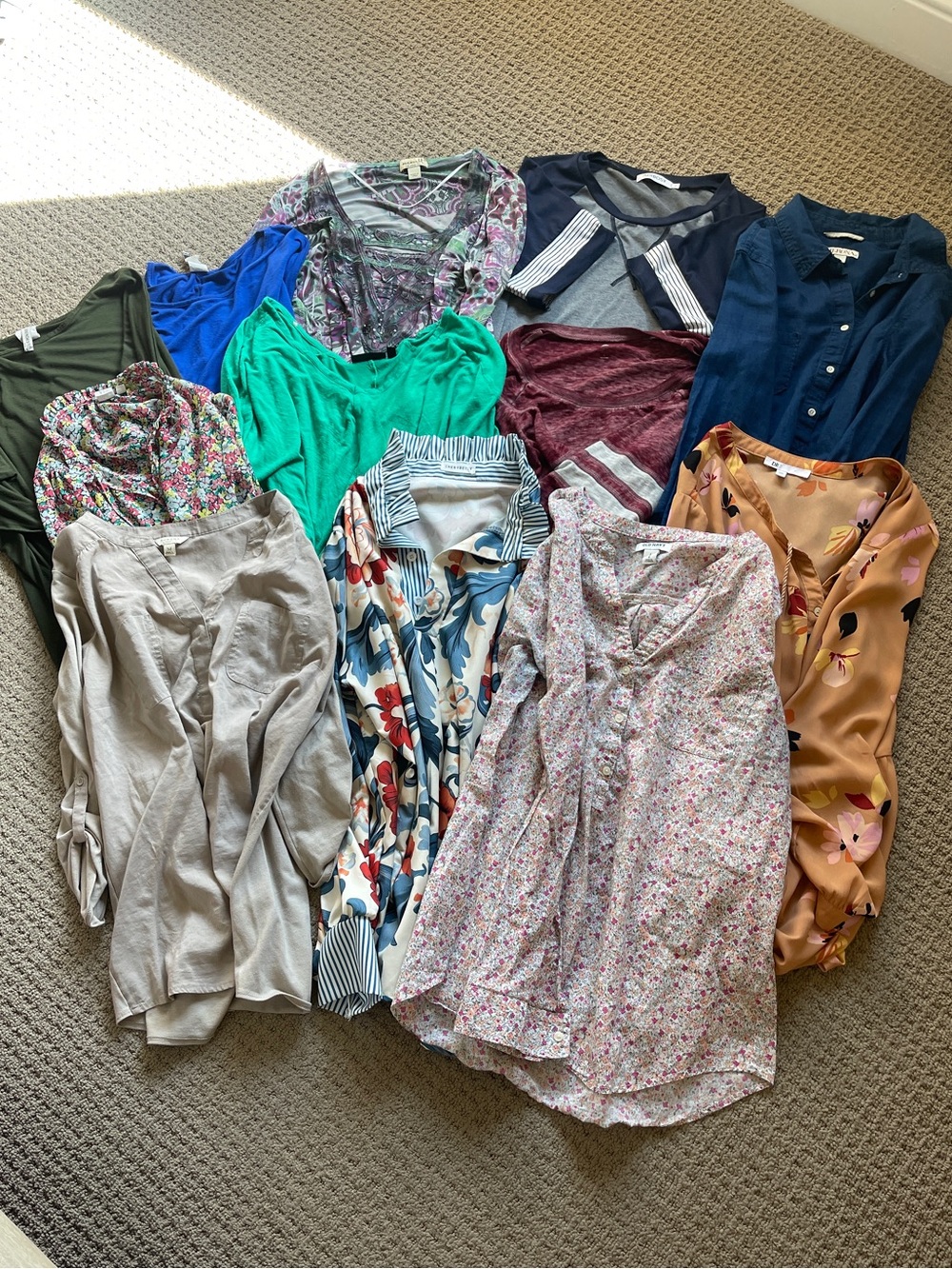 12 3/4 Steve Mixed Women’s Tops - Assorted Colors and Styles capsule